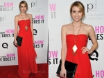 Emma Roberts In Tibi – “I Don’t Know How She Does It” New York Premiere