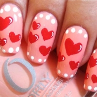 Amazing Valentine Day 2013 Nails Designs
