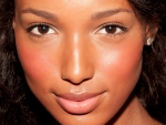 Darker Skinned Women Looks Pretty with Neon Makeup