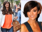 Frankie Sandford getting hair extension for Mane Event