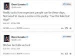 Demi Lovato Slams Haters for Calling Her A ‘Fatty’ On Twitter