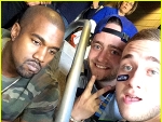 Kanye West’s Sad Selfie at Super Bowl 2015