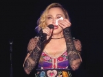 Madonna Cries while performing for son