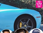 Kylie Jenner Flaunts Blue Ferrari on Date is it Tyga’s Gift?