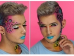 Lisa Frank Leopard-Inspired Makeup
