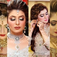 Latest and Stunning Pakistani Bridal Hairstyles 2018