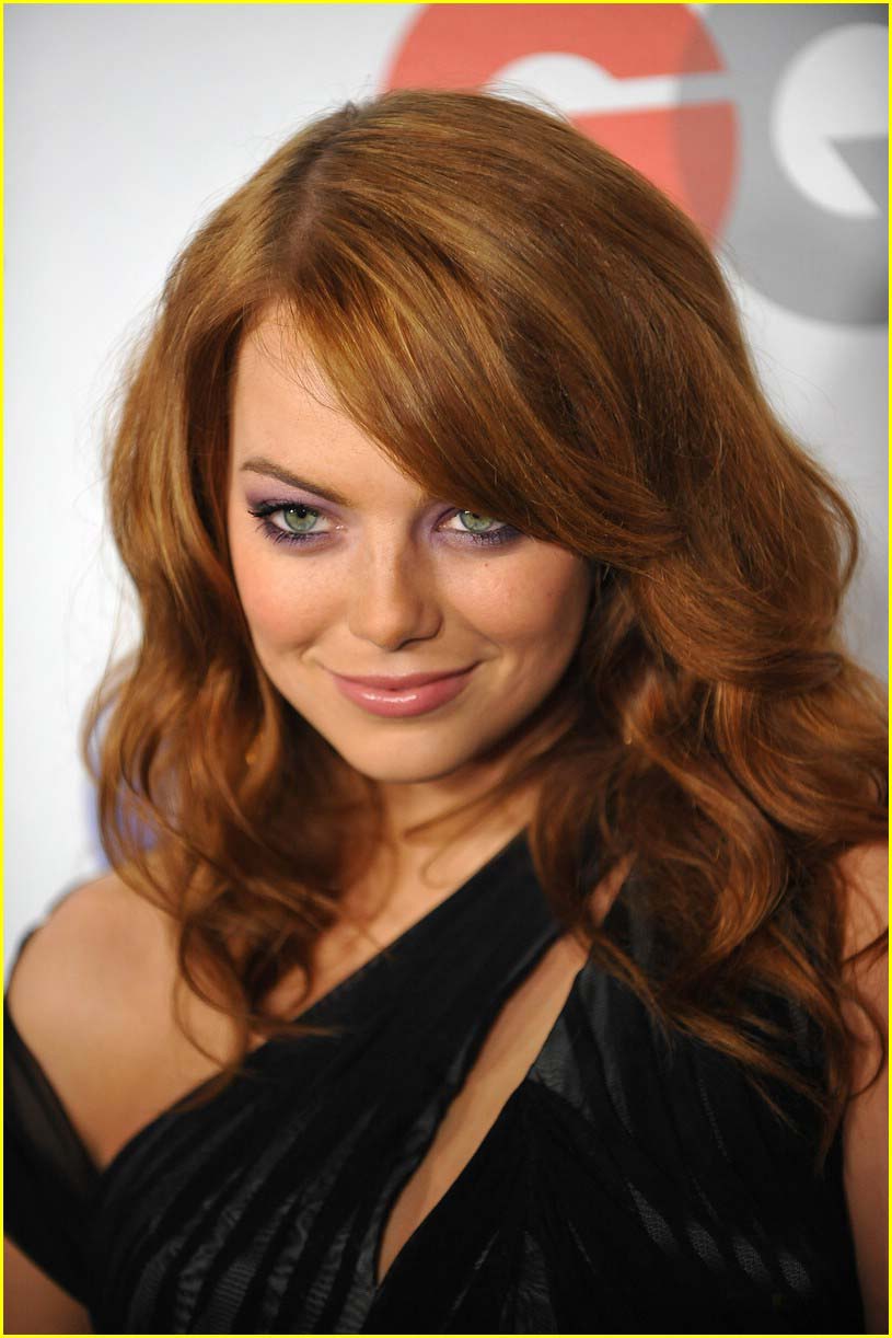 Actress Emma Stone arrives for the 2009