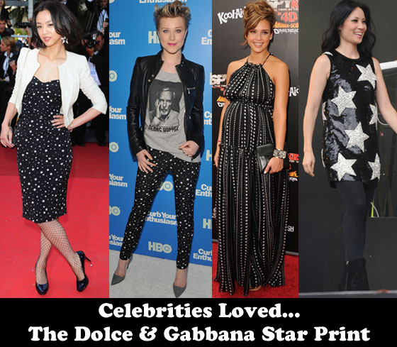 Celebrities Loved The Dolce Gabbana Star Print
