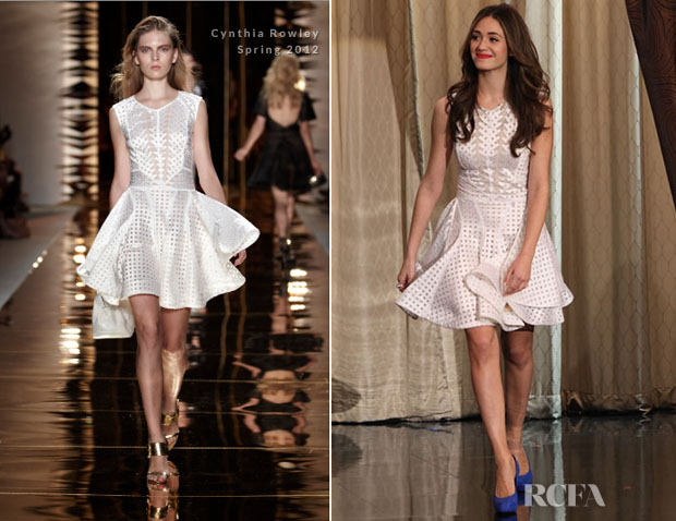 Emmy Rossum In Cynthia Rowley