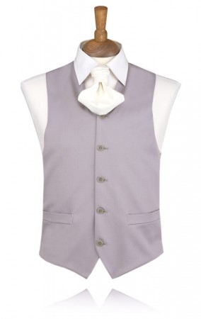 Dove Grey, Traditional Morning Suit Waistcoat