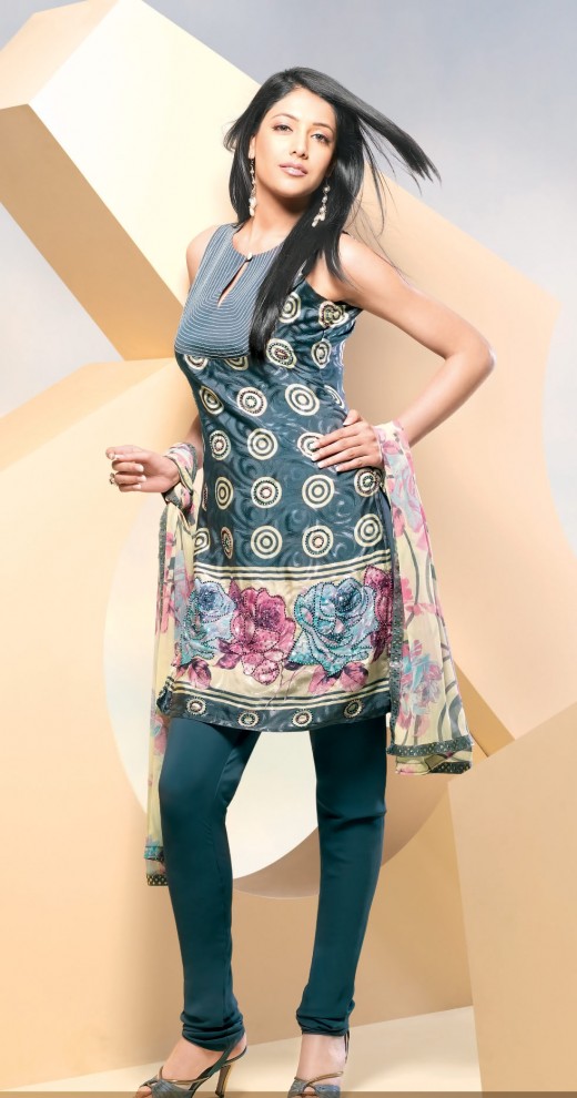 Faux Crepe Kurti Fashion Faux Crepe Kurti Fashion