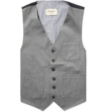 Pascoe Cotton Twill Waistcoat Pascoe Cotton Twill Waistcoat