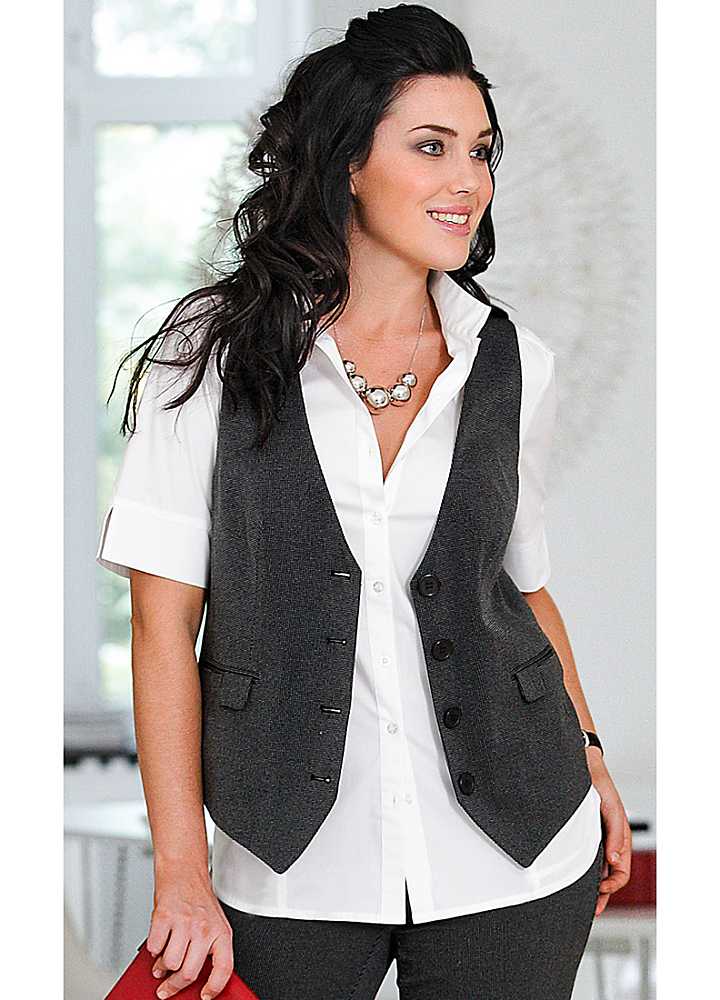 Pinstripe Tailored Waistcoat