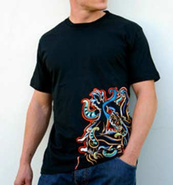 2011 black T-shirt design 2011 black T-shirt design