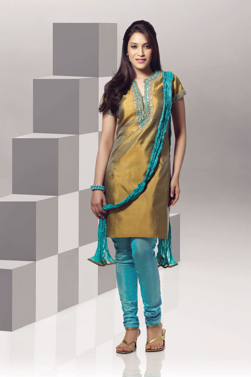 tight salwar kameez