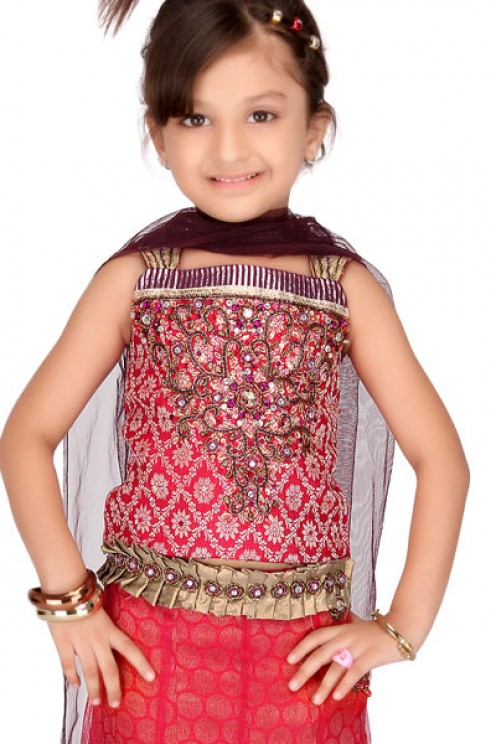 Kids Lehenga Design 