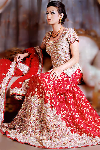Beige Lust Red Lehenga Beige Lust Red Lehenga