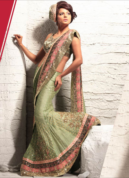 Enthralling Lehenga Saree