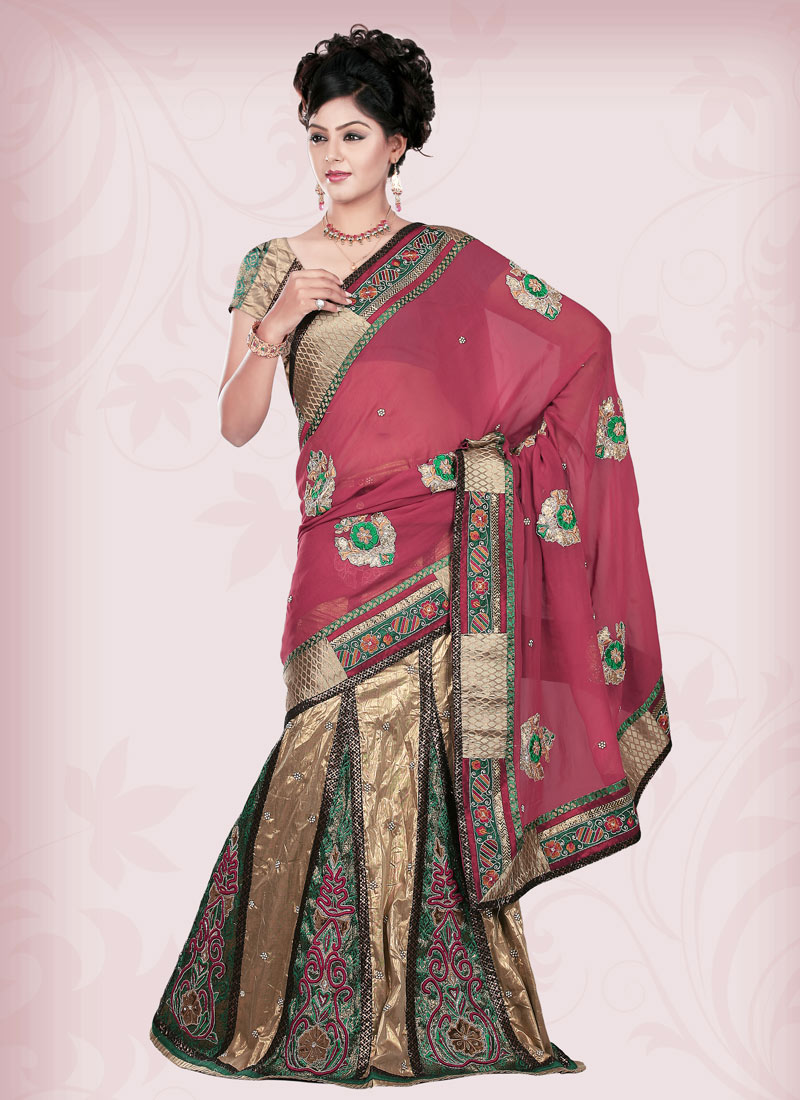 Ethnic Glow Lehenga Saree Ethnic Glow Lehenga Saree