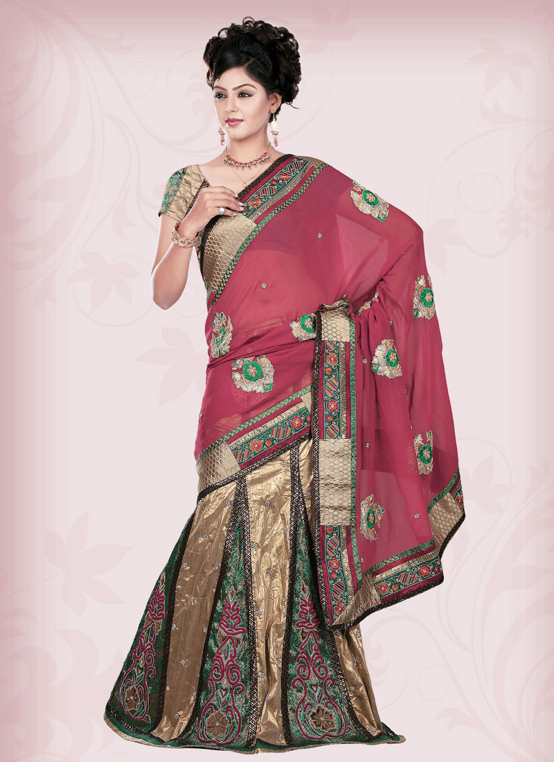 Ethnic Glow Lehenga Saree