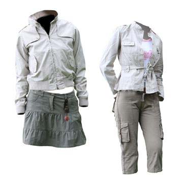 Girls Jacket and Pants Skirt Girls Jacket and Pants Skirt