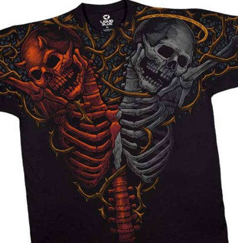 Harley Davidson Soul Brothers Angel and Devil T-Shirt Harley Davidson Soul Brothers Angel and Devil T-Shirt