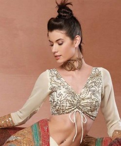 Hindi Saree Blouse Designs