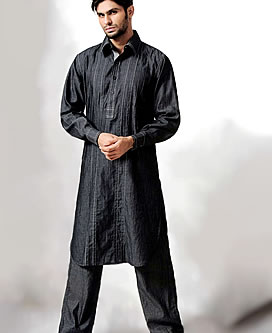 Black kurta 2012 Black kurta 2012