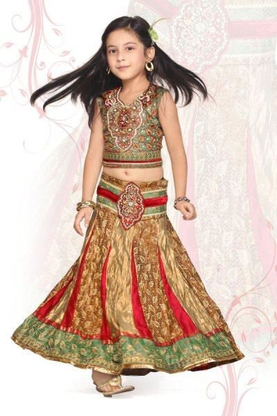2011 Summer Fashion Trends  Teenagers on Fashion Kids 2012 On Lehenga For Kids Fashion Style Trends