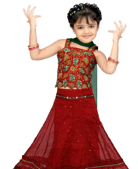 Lehenga For Kids 2012