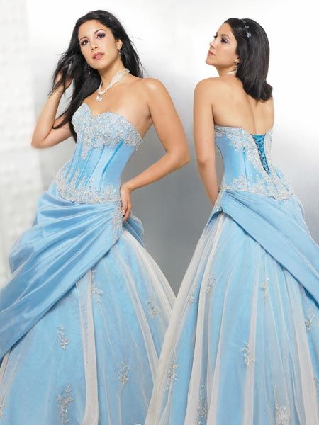 Blue special occasion dresses gowns