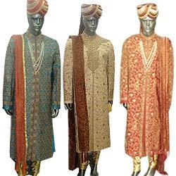 embroidered sherwanis