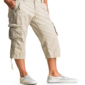 men Ruched cargo pants