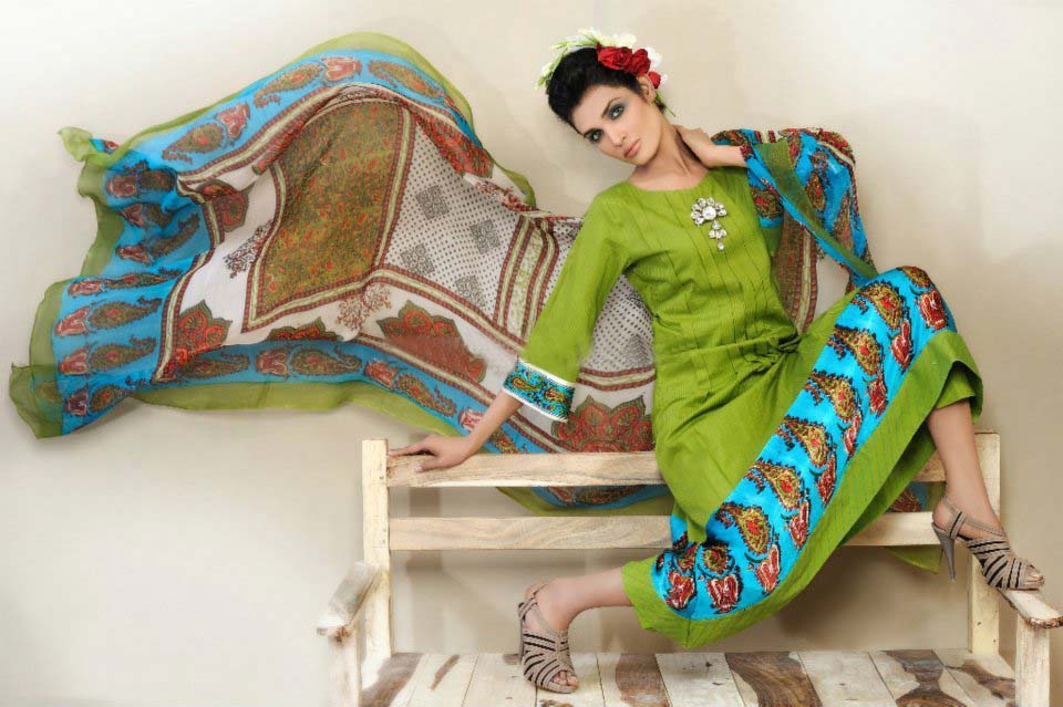 shirin hassan lawn collection 2012