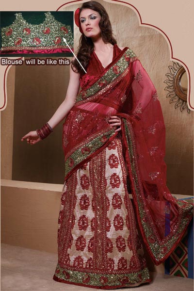 sizzling-Lehenga-Style-Saree