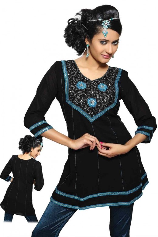 Latest kurti designs for Winter