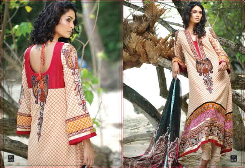 Glamorous lawn dresses collection for modern Women