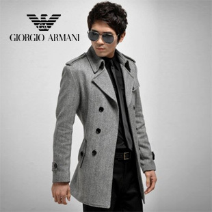 Armani casual coats for men