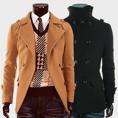 Mens Winter Long Coat Fashion Slim Casual Men Jacket Men Jackets and Coats MS216