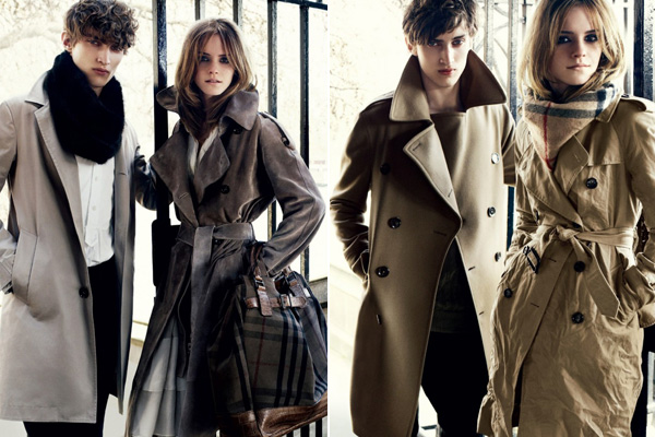 emma watson burberry ad campaign