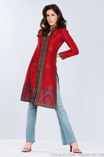 female kurta with ban and gala