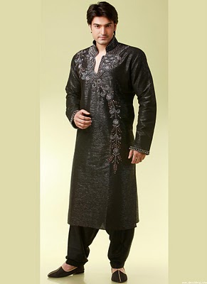 Latest kurta designs for men 2012