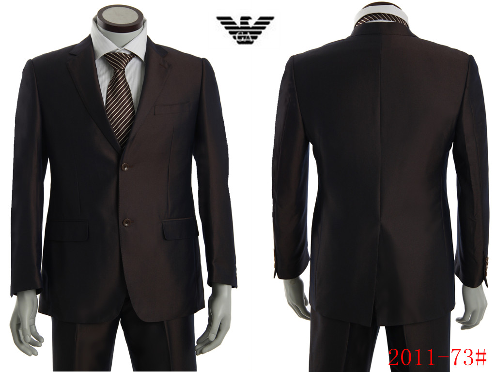 Black Armani suits