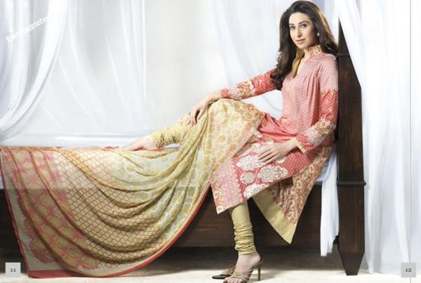 Crescent lawn summer collection 2012 by Faraz manan including beautiful summer dresses for girls. Model- Karishma Kapoor