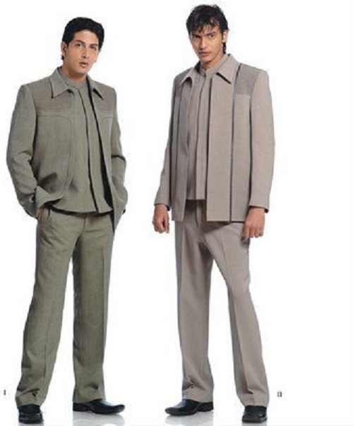 Grey Pant Coat Style 2012 For Men