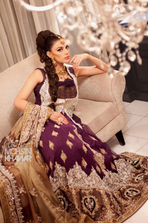 Latest Trend of Bridal Dresses 2012 in Pakistan