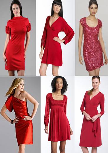 New Red Cocktail Dresses