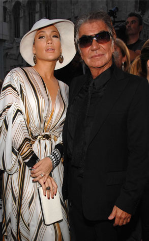 ROBERTO CAVALLI with Model Pic ROBERTO CAVALLI with Model Pic