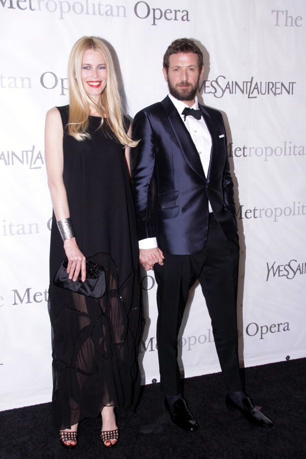 claudia schiffer and stefano pilati claudia schiffer and stefano pilati