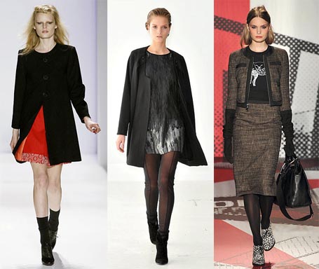 collarless coat fashion week fall 2009 collarless coat fashion week fall 2009
